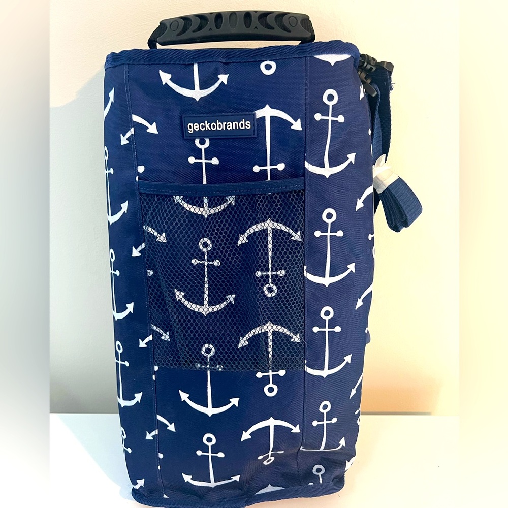 Geko Brands Vertical Insulated Cooler Bag